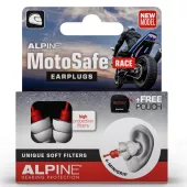 Alpine MotoSafe Race špunty do uší s filtrem