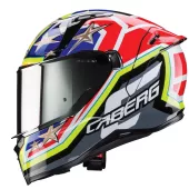 Helma na moto Caberg Avalon X Track black/yellow fluo/red fluo/blue