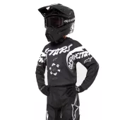 Dětský motokrosový dres Alpinestars Racer Hana black/white
