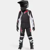 Dětský motokrosový dres Alpinestars Youth Racer Lucent black/white