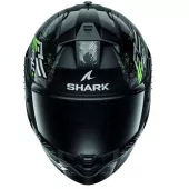 Helma na moto Shark KSG RIDILL 2 MOLOKAI Black Silver Green