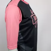 Dámský dres Nabajk Ancze 3/4 sleeve black/old pink