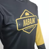Dámský dres Nabajk Deshtny long sleeve black/gold