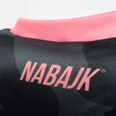 Dámský dres Nabajk Kubba short sleeve black camo/old pink