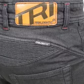 Pánské džíny na motocykl Trilobite 661 Parado skinny fit black level 2