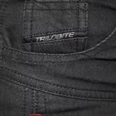 Dámské džíny na moto Trilobite 2461 Parado monolayer AAA slim fit ladies jeans black (Prodloužené)