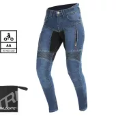 Dámské džíny na moto Trilobite 661 Parado skinny fit blue level 2 (Prodloužené)