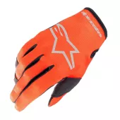 MX rukavice Alpinestars Radar orange/black