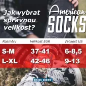 Ponožky American Socks AS240 Night Rider