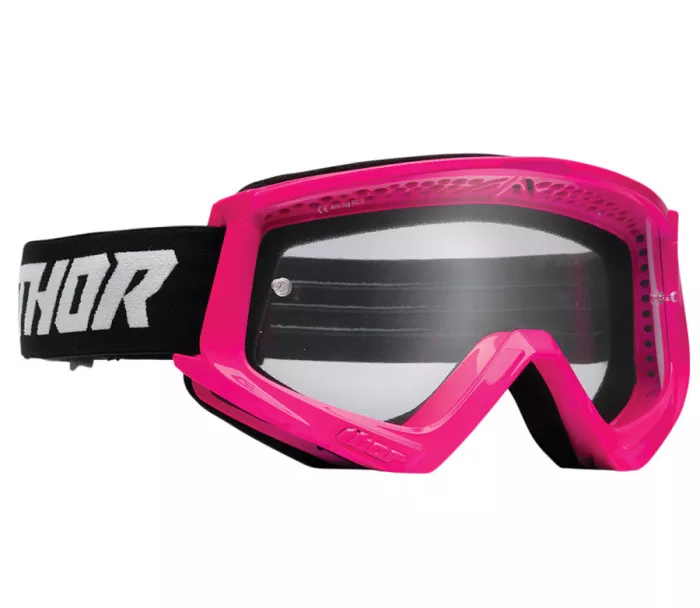 Motokrosové brýle Thor Combat flo pink/black