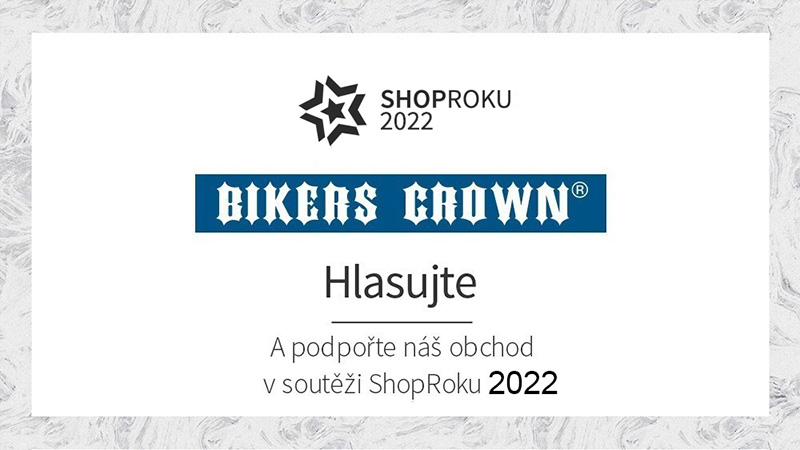 Podpořte Bikers Crown v soutěži ShopRoku 2022