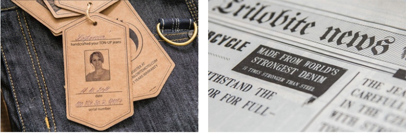 Trilobite Ton-up motorcycle jeans