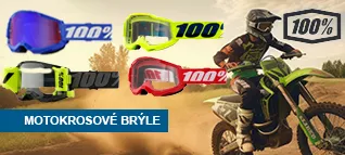 Motokrosové brýle 100%