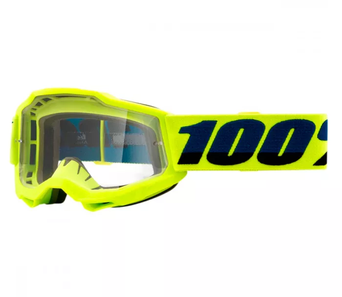 Dětské motokrosové brýle 100% Accuri 2 yellow fluo