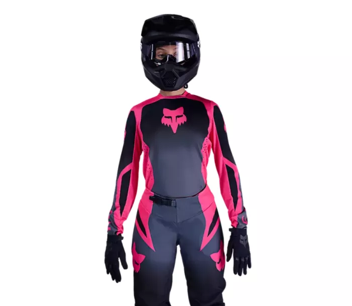 Fox 36324-285 Wmns 180 Shield Jersey, Black/Pink vel. S