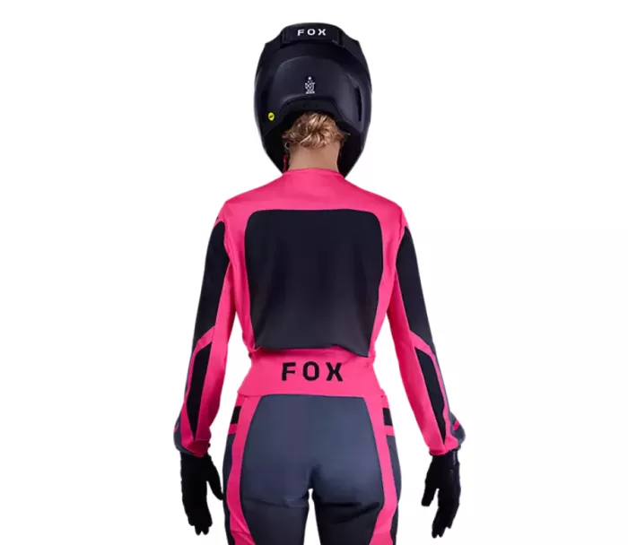 Fox 36324-285 Wmns 180 Shield Jersey, Black/Pink vel. S