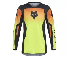 Fox 36328-130 Yth 180 Shield Jersey, Fluorescent Yellow vel. YM
