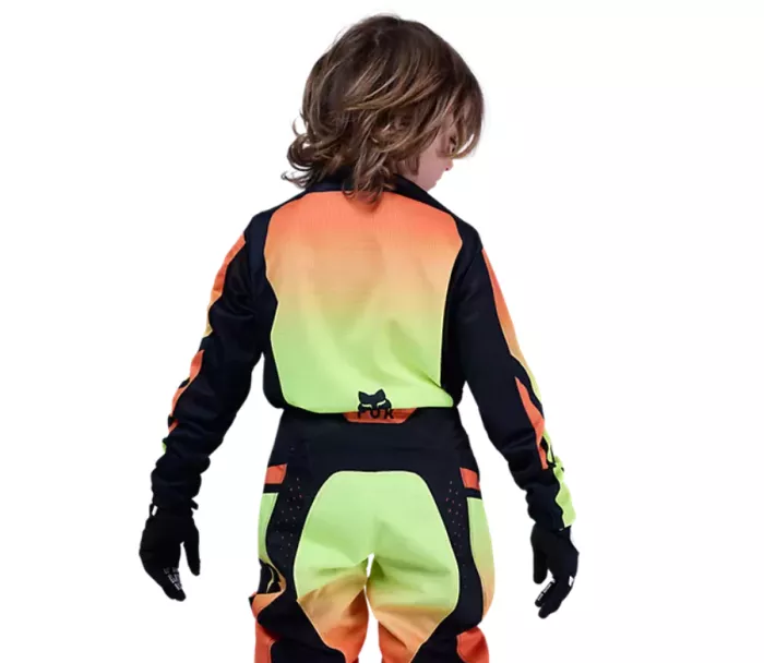 Fox 36328-130 Yth 180 Shield Jersey, Fluorescent Yellow vel. YS