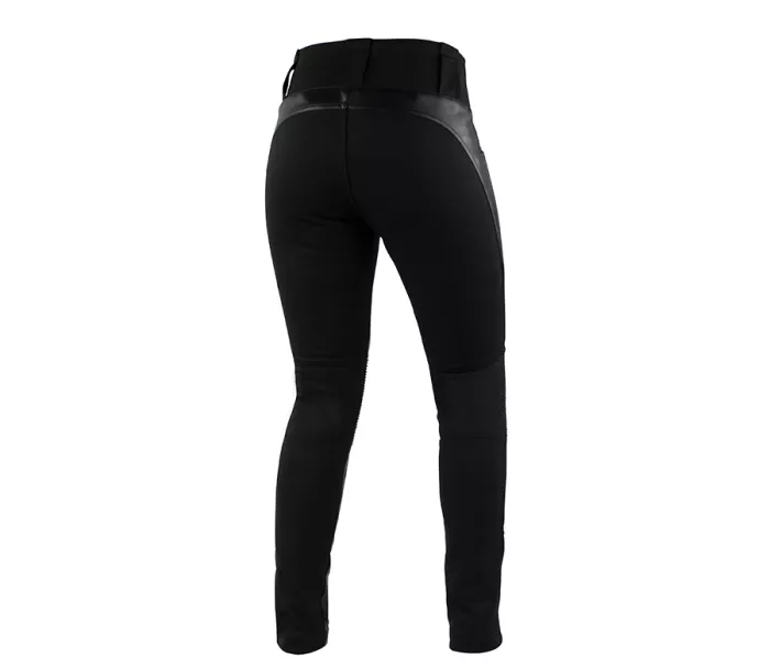 Dámské kožené legíny na moto Trilobite leggins black