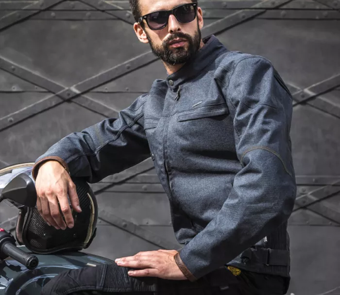 Bunda na motorku Trilobite 1991 Ace men blue