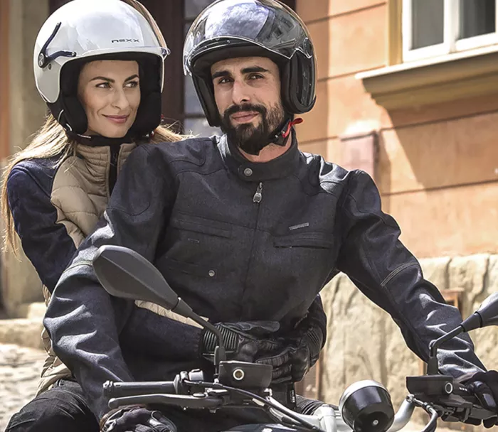 Bunda na motorku Trilobite 1991 Ace men blue