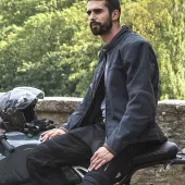 Bunda na motorku Trilobite 1991 Ace men blue