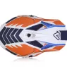 Helma na moto Acerbis X-Track orange/blue