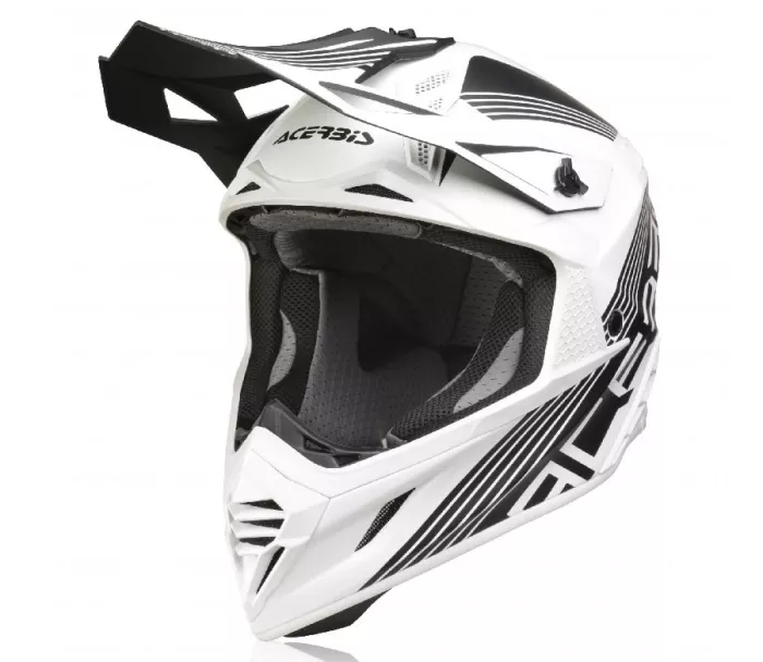 Motokrosová helma Acerbis X-Track black/white přilba vel. XL