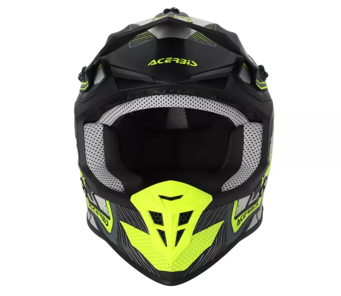 Motokrosová helma Acerbis Linear 22-06 black/fluo yellow