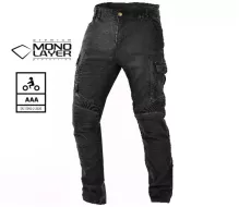Pánské džíny Trilobite Acid Scrambler 2.0 monolayer AAA black