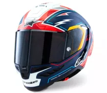 Helma na moto Alpinestars Supertech R10 Pedro Acosta Le blue/red/white matt