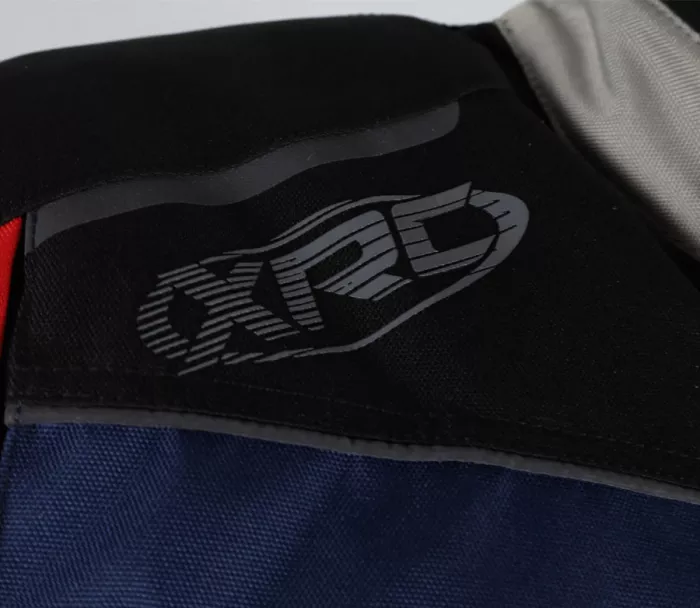 Dámská bunda na moto XRC Winkle 2.0 WTP adventure black/grey/blue/red