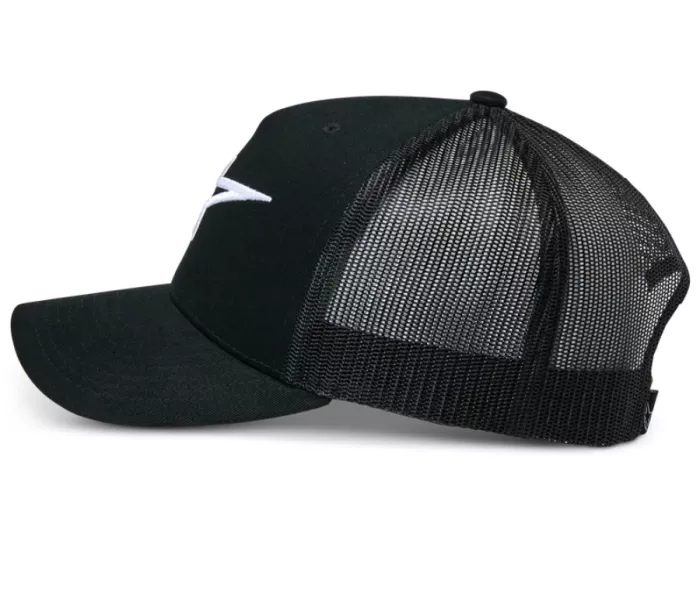 Kšiltovka Alpinestars Ageless Trucker OS black/black