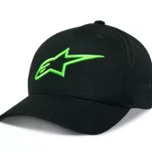 Kšiltovka Alpinestars Ageless Snapback black/green