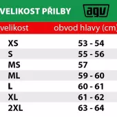 Helma na moto AGV AX9 MULTI MPLK REFRACTIVE ADV MATT CARBON/RED