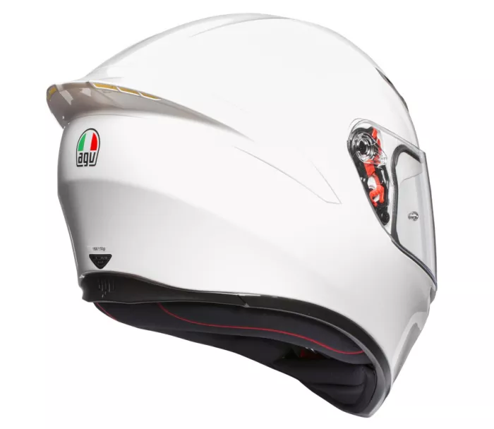 Helma na moto AGV K1 SOLID White