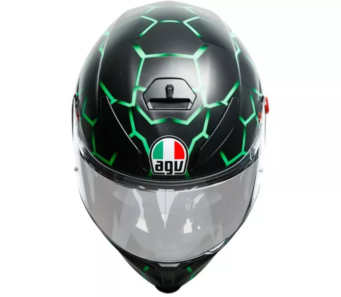 Helma na moto AGV K5 MULTI MPLK VULCANUM GREEN