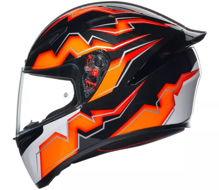 Helma na moto AGV K1S KRIPTON BLACK/ORANGE