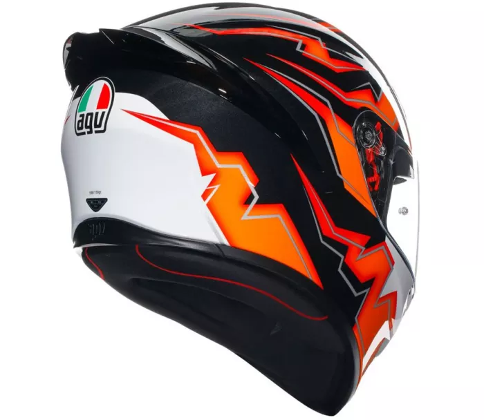 Helma na moto AGV K1S KRIPTON BLACK/ORANGE