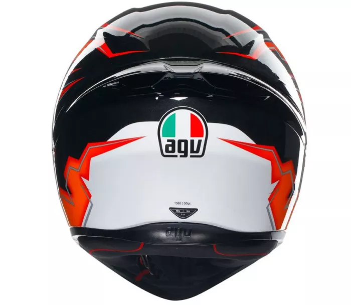 Helma na moto AGV K1S KRIPTON BLACK/ORANGE