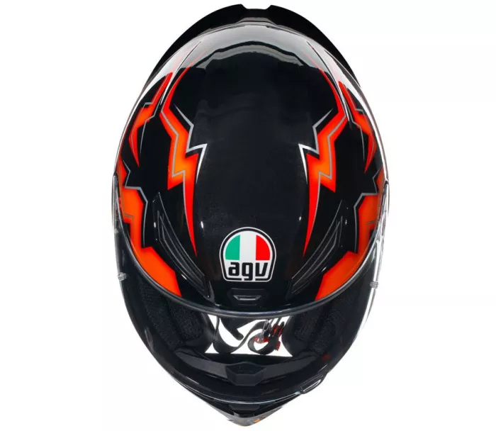 Helma na moto AGV K1S KRIPTON BLACK/ORANGE