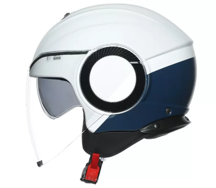 Helma na moto AGV ORBYT E2205 MULTI MATT LIGHT GREY/EBONY/WH vel. XS