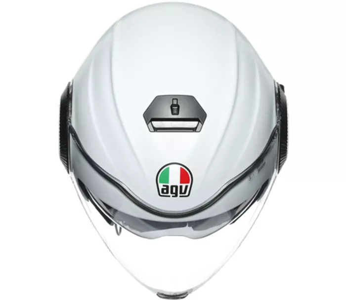 Helma na moto AGV ORBYT E2205 MULTI MATT LIGHT GREY/EBONY/WH vel. XS