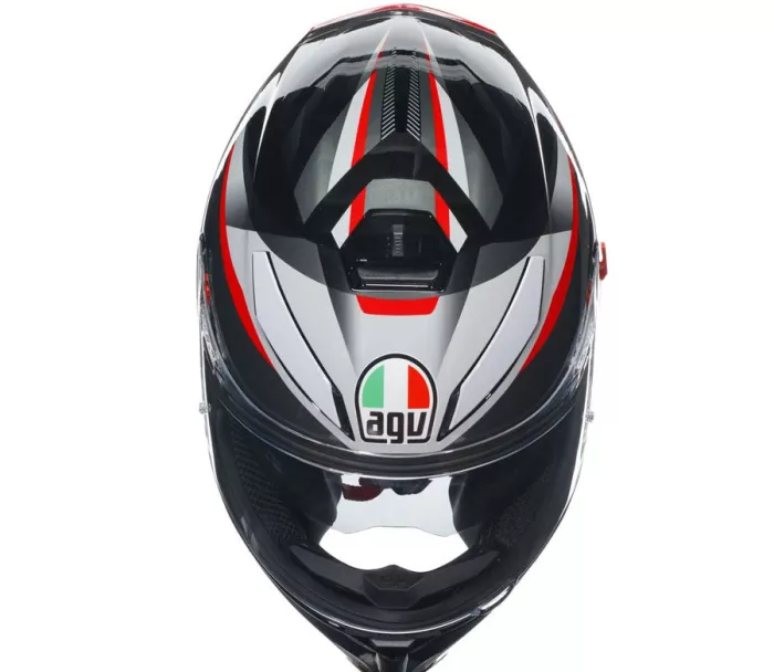 Helma na moto AGV K5S MULTI MPLK PLASMA BLACK/GREY/RED