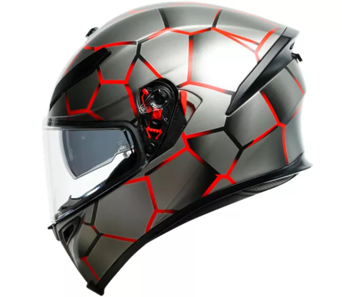 Helma na moto AGV K5 MULTI MPLK VULCANUM RED