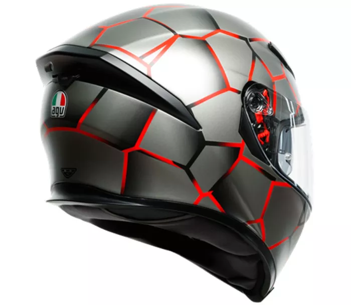 Helma na moto AGV K5 MULTI MPLK VULCANUM RED