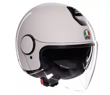 Helma na moto AGV ETERES E2206 MONO MATERIA WHITE