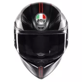 Helma na moto AGV K1 S E2206 LAP MATT BLACK/GREY/RED