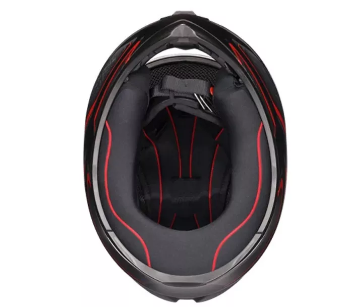 Helma na moto AGV K1 S E2206 SLING MATT BLACK/RED