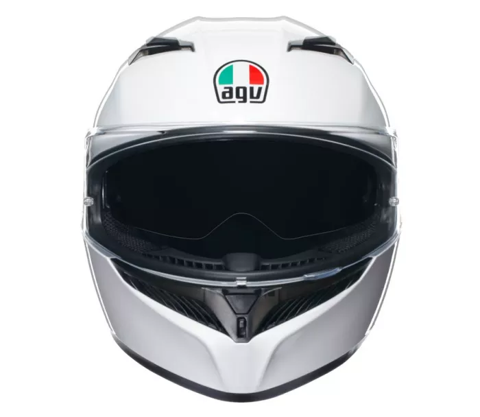 Helma na moto AGV K3 E2206 MPLK MONO SETA WHITE